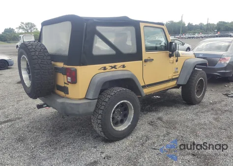 2013 Jeep Wrangler Sport из США, поврежденный, VIN 1C4AJWAG1DL672816